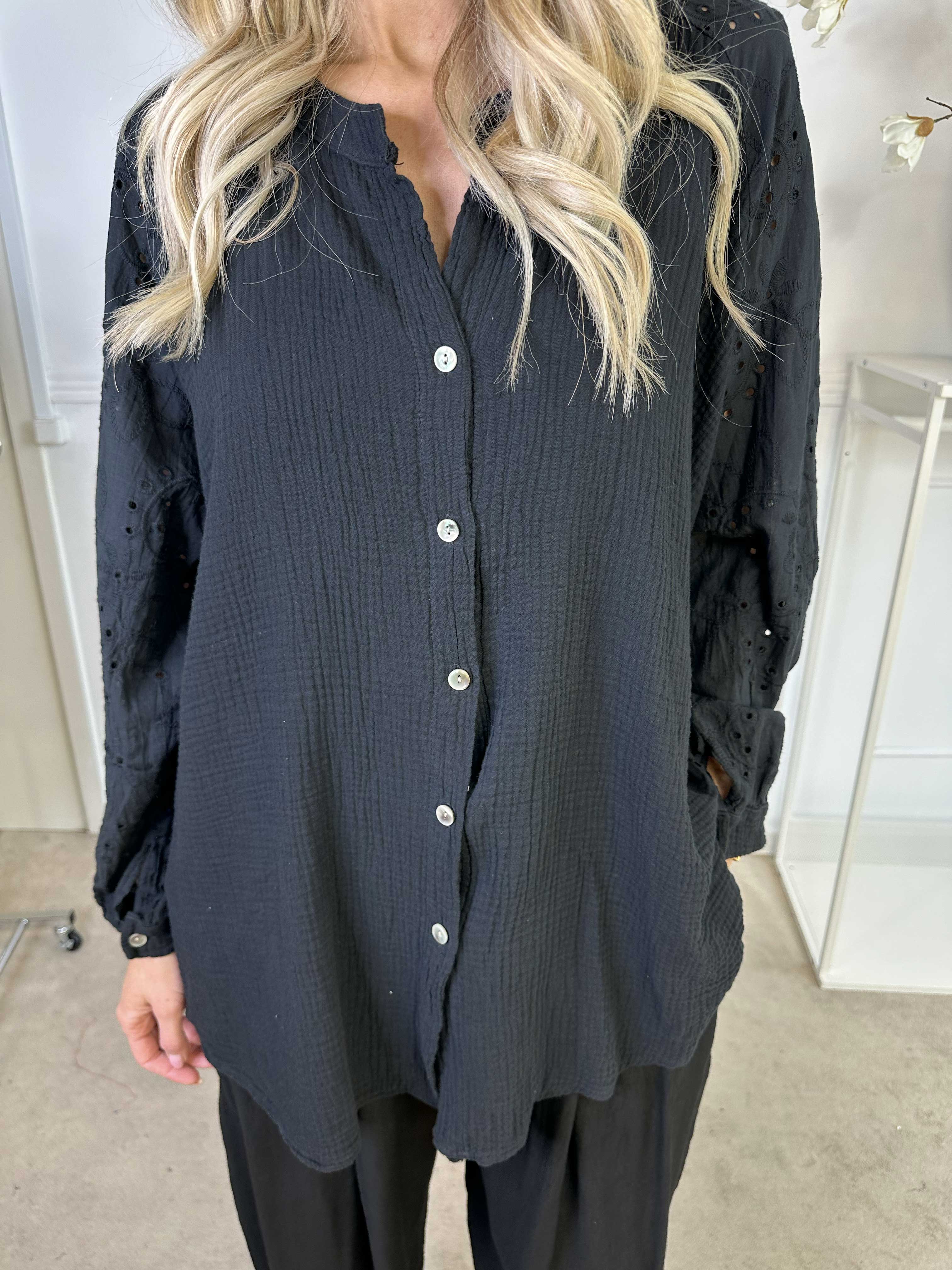 Sandrini - Skjorta i mjuk bomull